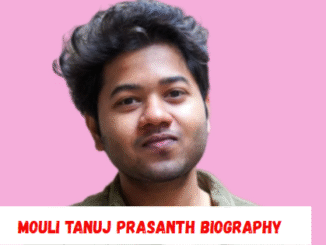 mouli tanuj prasanth biography