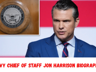 navy chief of staff jon harrison biography
