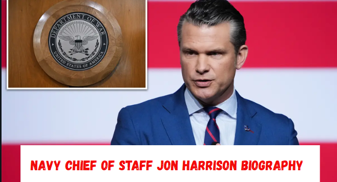 navy chief of staff jon harrison biography